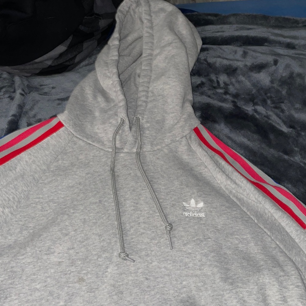 Medium Grey Adidas hoodie